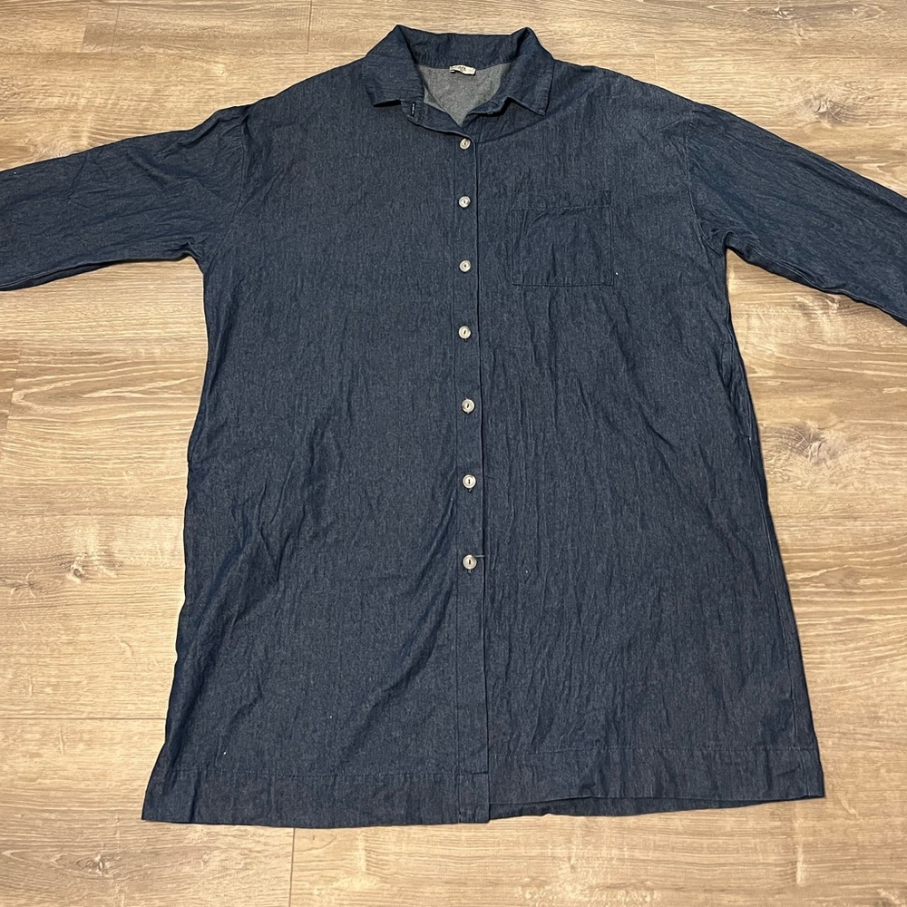 NLT Esme Denim Chore Overshirt